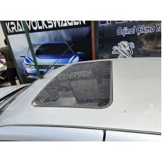 Peugeot 406 çıkma sunroof camı